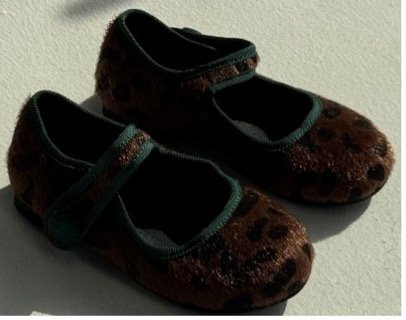 Mary Jane Leopard Kids