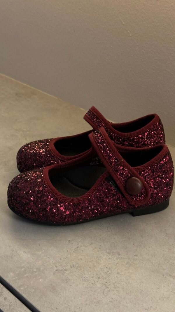 Mary Jane Burgundy Kids