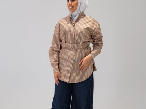img_5048 Brown belted shirt
