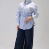 Blue Belted shirt