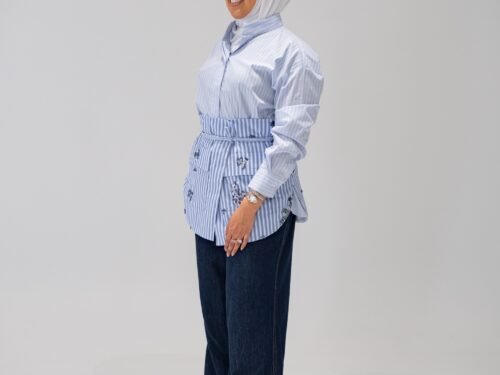 img_5142 Blue Belted shirt