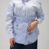 Blue Belted shirt