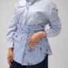 Blue Belted shirt