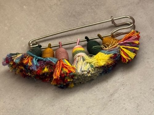Tassel Pom Brooch