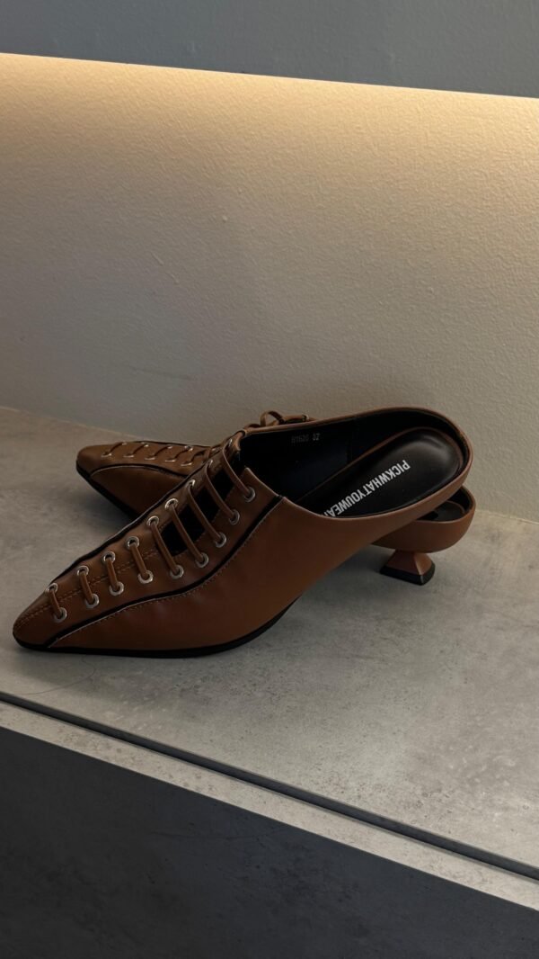 Open kitten heels