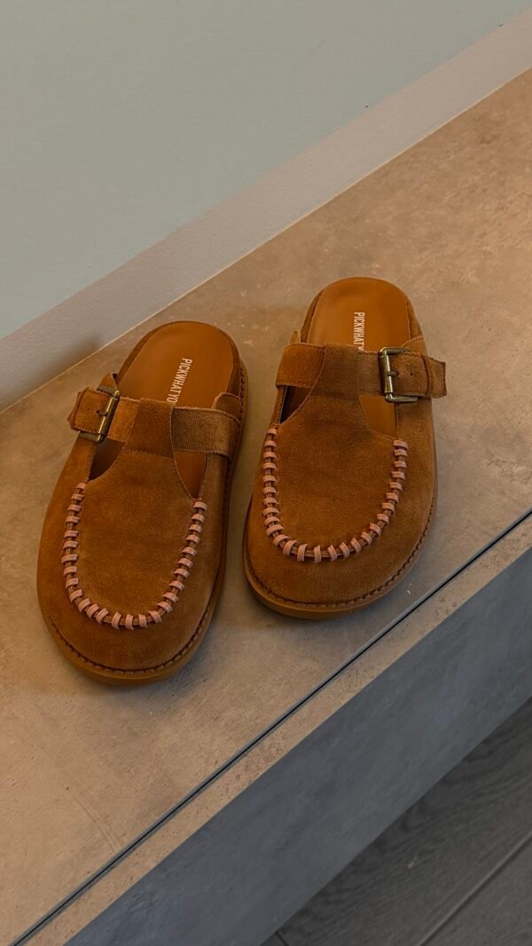 img_1935 Camel Brown clogs